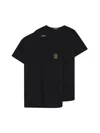 Versace Bi-pack T-shirt In Black