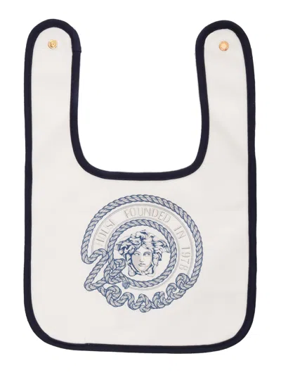 Versace Bib In Blue