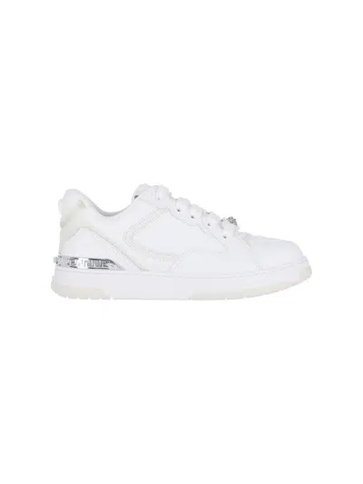 VERSACE BIGGIE BASKET" SNEAKERS - WHITE
