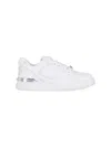 Versace Sneakers With Embossed Logo In White