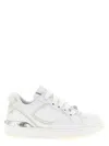 Versace Biggie Basket Sneakers In White