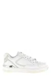 Versace Sneakers With Embossed Logo In White