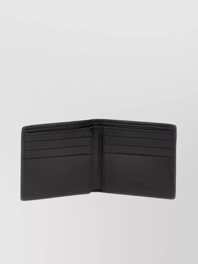 Versace Biggie Medusa Bi-fold Wallet In Black