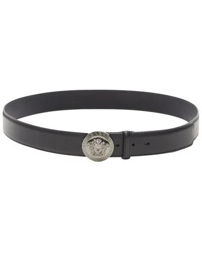 Pre-owned Versace Biggie Medusa Coin Belt (authentic Pre-loved)