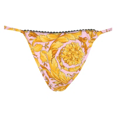 Pre-owned Versace Bikini Bottom 'gold' | Women's Size 5