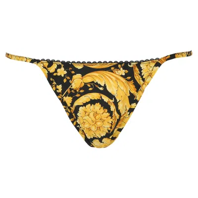 Pre-owned Versace Bikini Bottom 'multicolor' | Multi-color | Women's Size 4