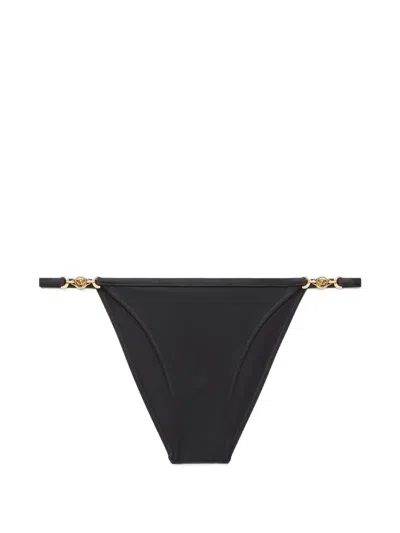 Versace Bikini Bottoms In Black