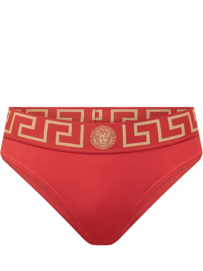 Versace Bikini Briefs In Red