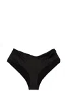 Versace Bikini Briefs With Knot Beachwear Black