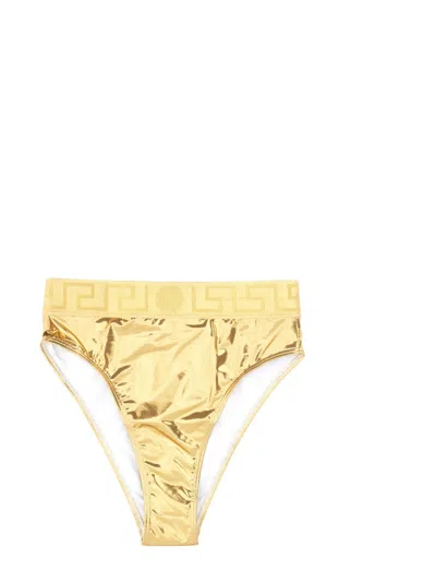 Versace Bikini Briefs In Yellow