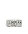 Versace Bind Ring In Gray