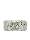Versace Bind Ring In Silver