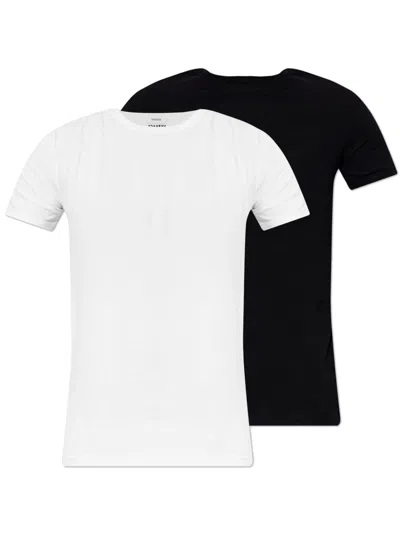 Versace Bio Jersey Bi-pack T-shirt In Multi