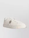 Versace Free Bio White Faux Leather Sneakers