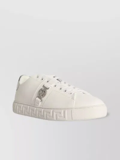 VERSACE 'BIO LIBRE' SNEAKERS METALLIC HEEL