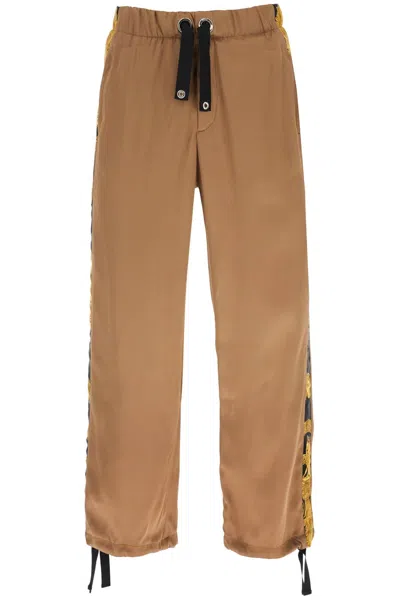 VERSACE VERSACE BISCUIT VISCOSE PANT