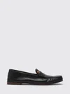 Versace Black Guanto Loafers In Calf Leather In Black