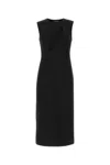 Versace Sleeveless Midi Dress With Cutouts