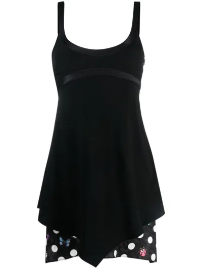 VERSACE DUA LIPA BUTTERFLIES MINIDRESS