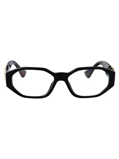 Versace Black Acetate Glasses