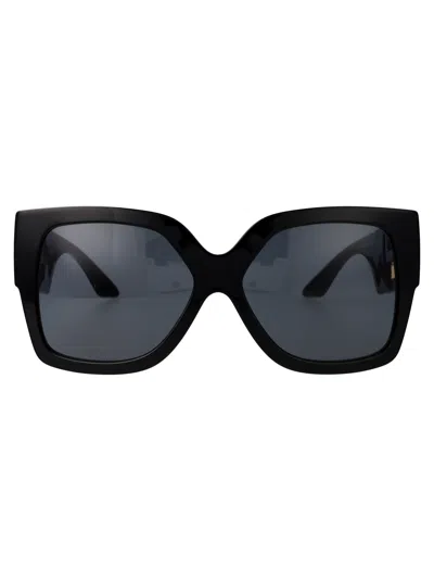 Versace Black Acetate Sunglasses