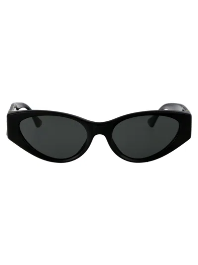 Versace Black Acetate Sunglasses