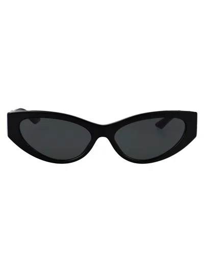 Versace Black Acetate Sunglasses