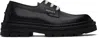 Versace Black Adriano Lace-up Derbys In 1b00e-black-rutheniu