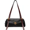 Versace Rectangular Handbag In Smooth Silk And Nylon