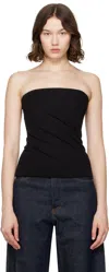 Versace Off-shoulder Tops In Black