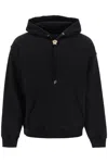 Versace Black Cotton Sweatshirt In Black