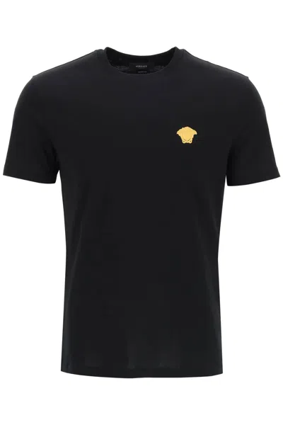 Versace Black Cotton T-shirt