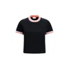 Versace T-shirt With Greca Details In Black