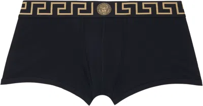 Versace Black Cotton-jersey Boxer Briefs