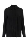 Versace Elegant Crepe Shirt For Women In 1b000