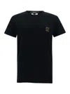 Versace White Crewneck T-shirt With Medusa Print On The Front In Cotton Stretch Man