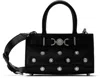 Versace Mini Crystal Medusa '95 Tote Bag In 1b00p-black-palladiu
