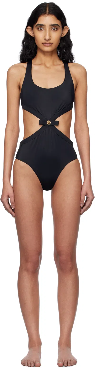 Versace One-piece Swimsuit By In Black