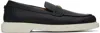 Versace Black Giuliano Loafers In 1b090-black-black