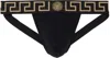 VERSACE BLACK GRECA BORDER JOCKSTRAP