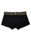 Versace Navy Medusa Boxer Briefs In Black