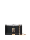 Versace Black Greek Goddess Mini Leather Handbag For Women In Black