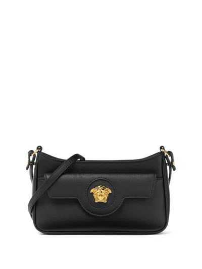 Versace Black La Medusa Crossbody Bag