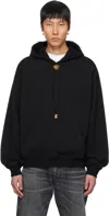 Versace Black 'la Medusa' Hoodie In 1b000-black