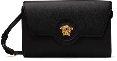 Versace Black 'la Medusa' Mini Bag In 1b00v-black- Gold