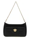 Versace Black La Medusa Mini Crossbody Bag In Black