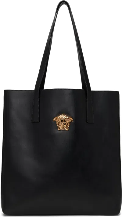 Versace Black 'la Medusa' Tote