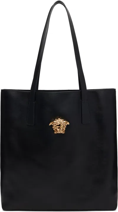 Versace Black 'la Medusa' Tote
