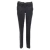 Versace Black Lace Tapered Trousers