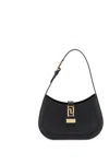 Versace Greek Hobo Bag In Black